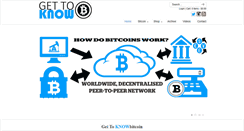 Desktop Screenshot of gettoknowbitcoin.com