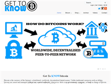 Tablet Screenshot of gettoknowbitcoin.com
